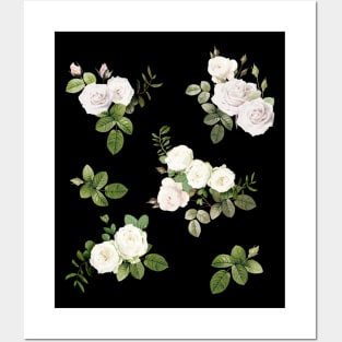 Rose Pattern Posters and Art